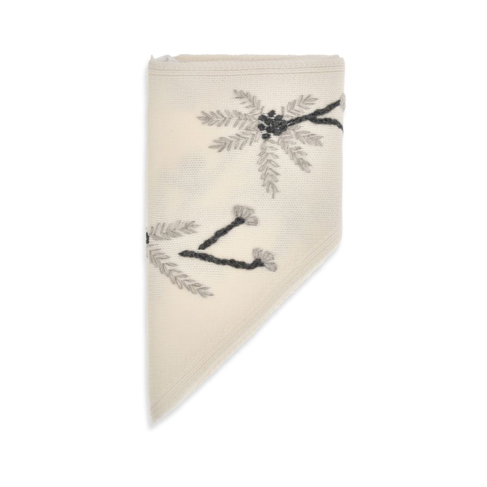 Beige Wool Oves Aries Scarf