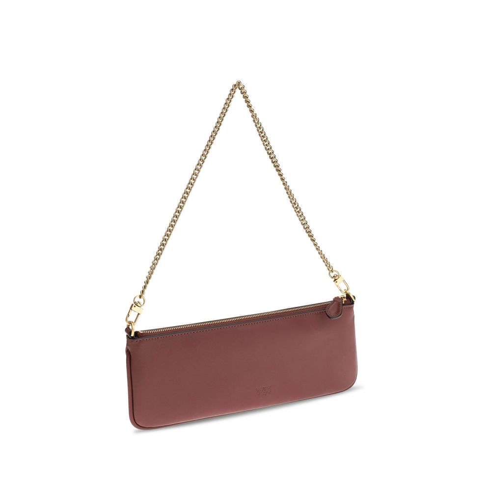 Bordeaux Calf Leather Bos Taurus Shoulder Bag