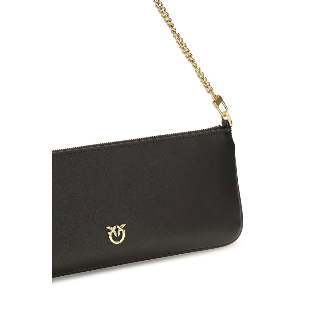 Black Calf Leather Bos Taurus Shoulder Bag