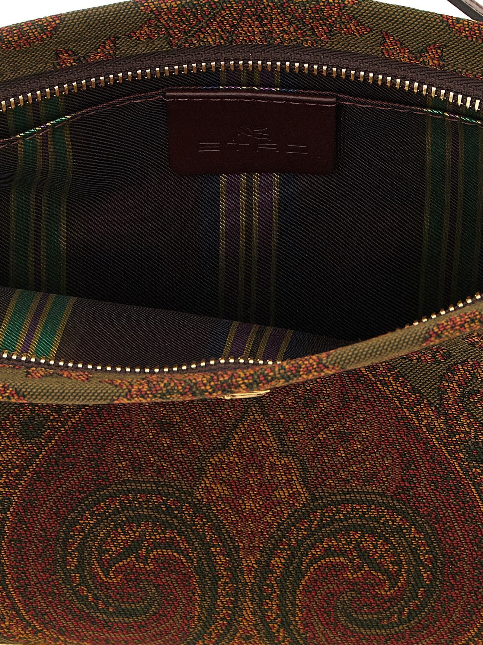 Multicolor Polyester Clutch Bag
