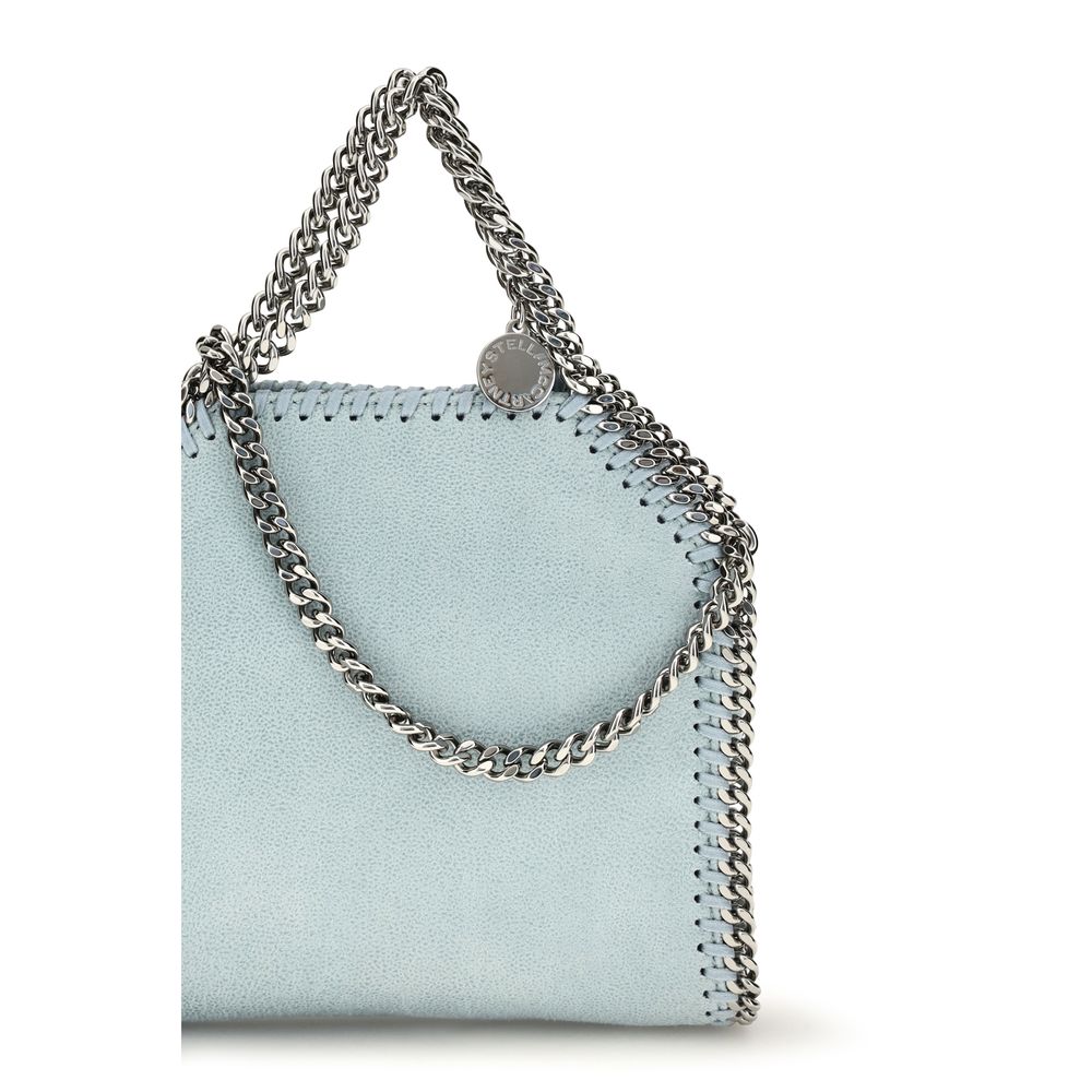Blue Polyester Handbag
