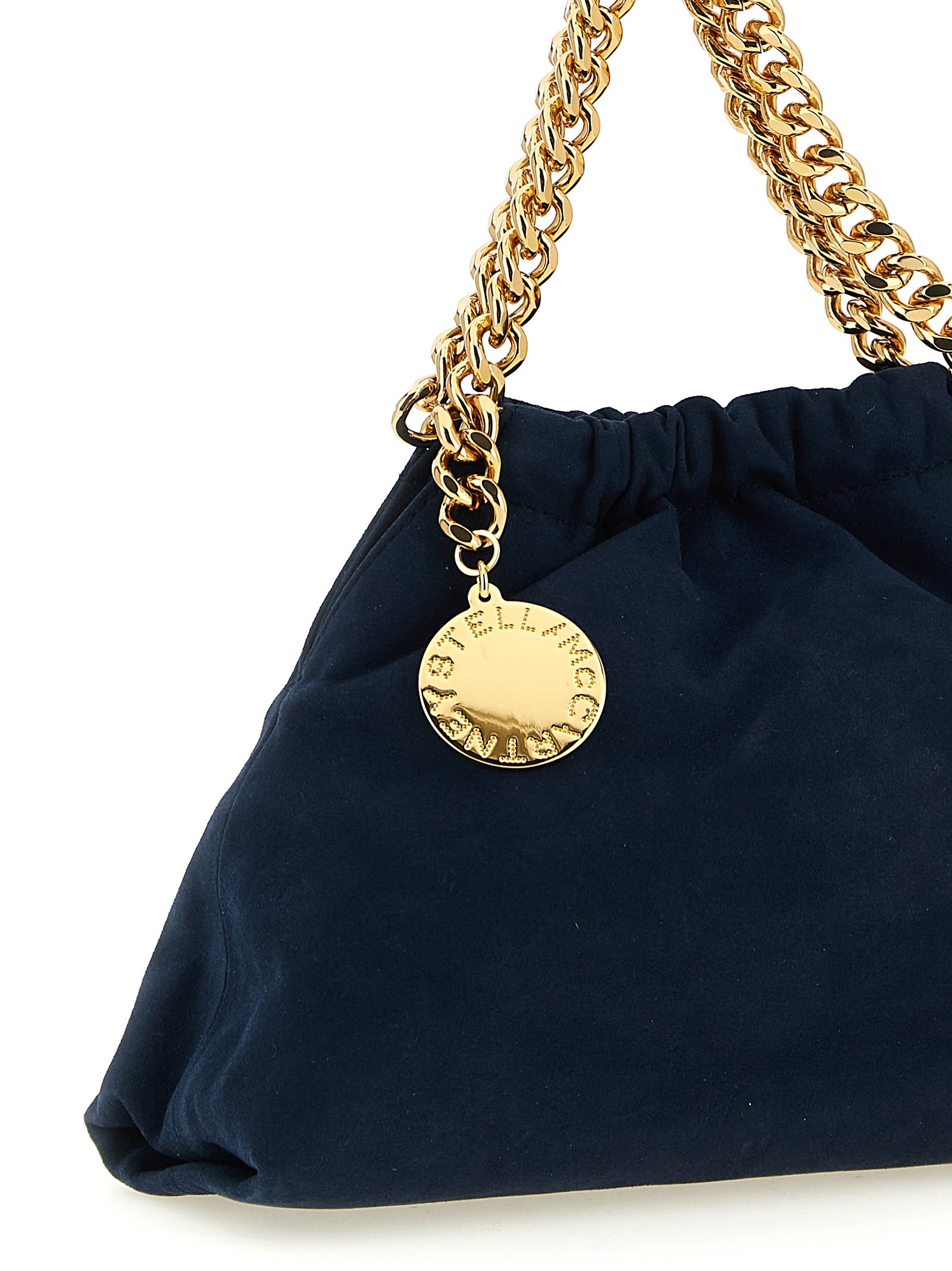 Blue Polyamide Crossbody Bag