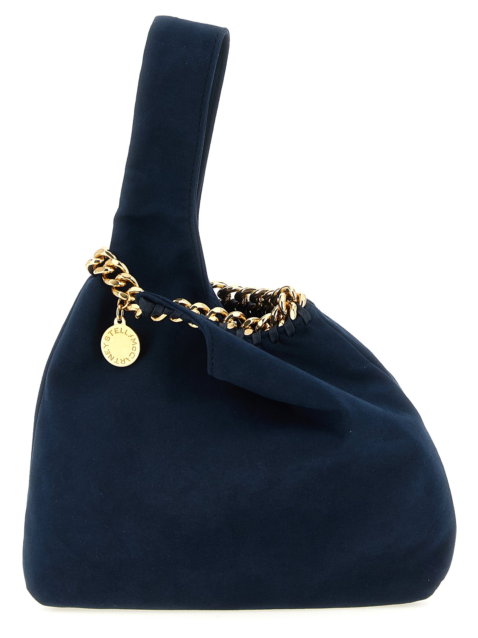 Blue Polyamide Handbag