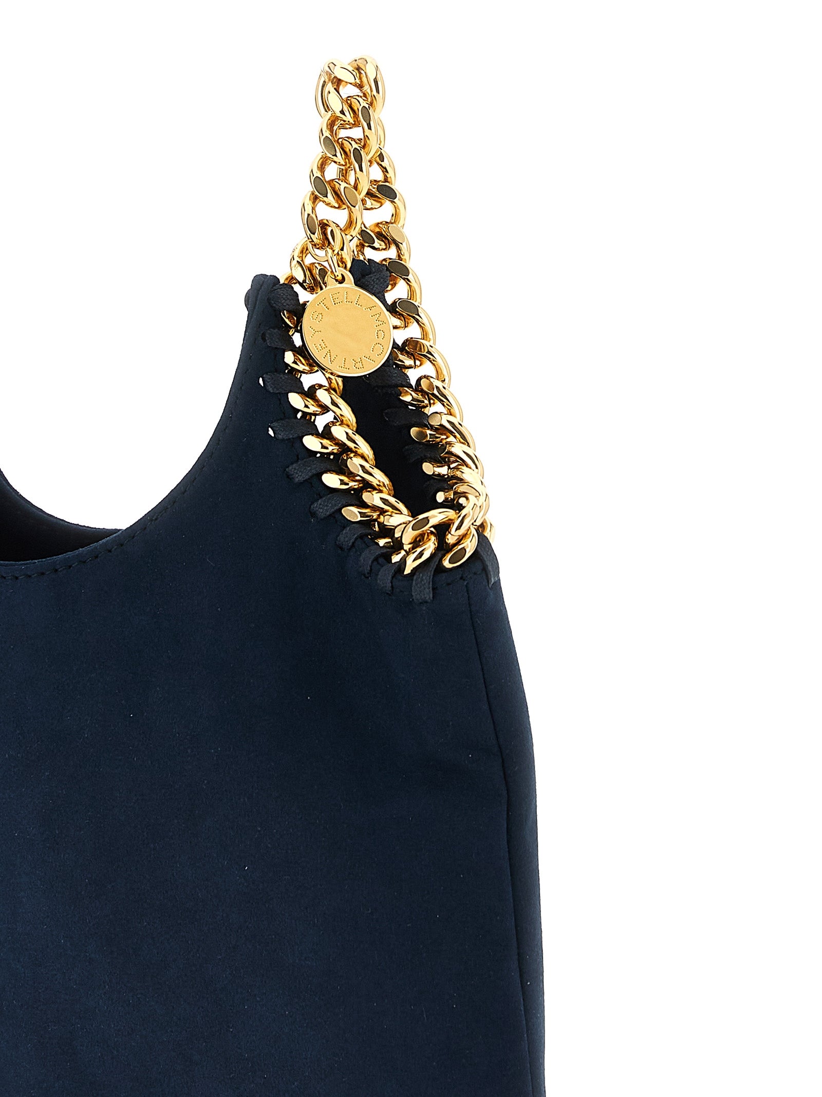 Blue Polyamide Handbag