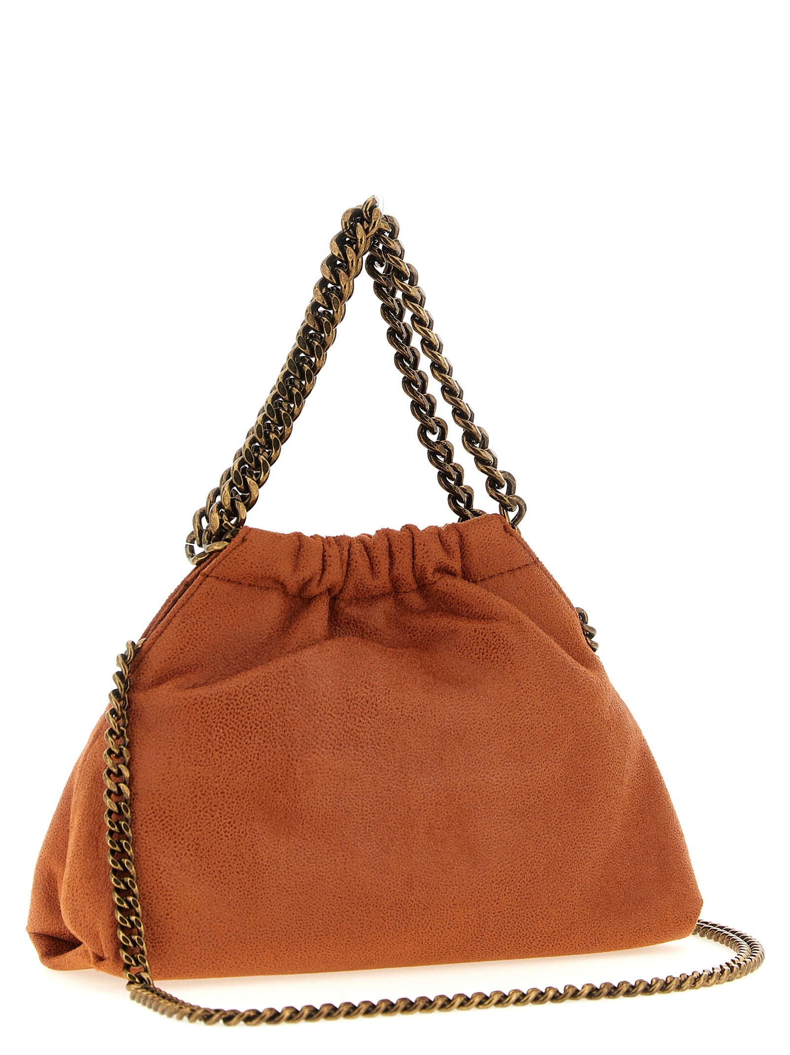 Orange Polyester Shoulder Bag