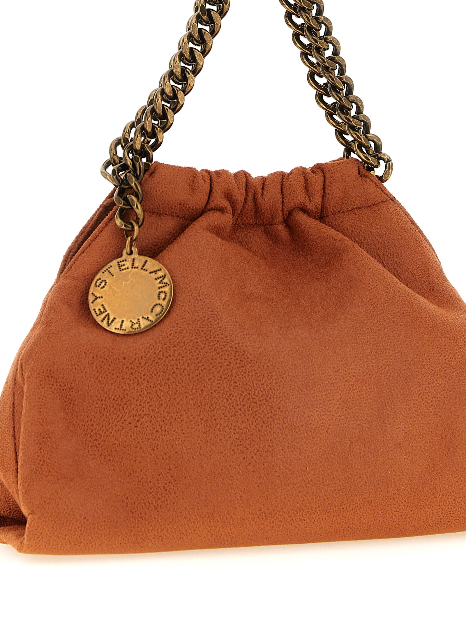 Orange Polyester Shoulder Bag