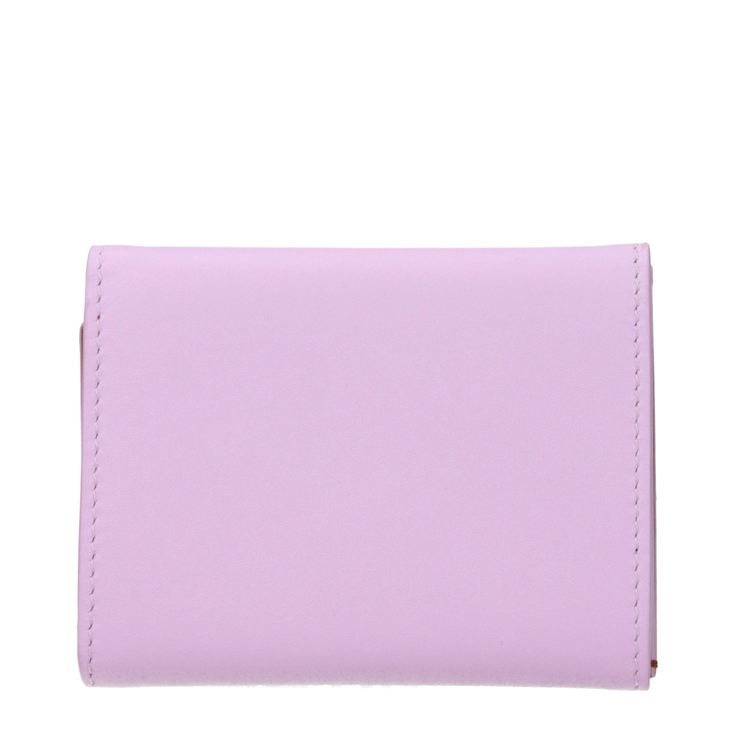 Pink Leather Wallet