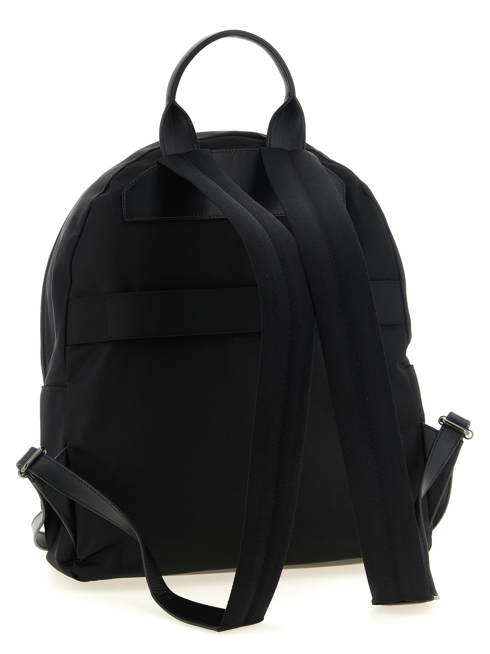 Black Polyamide Backpack