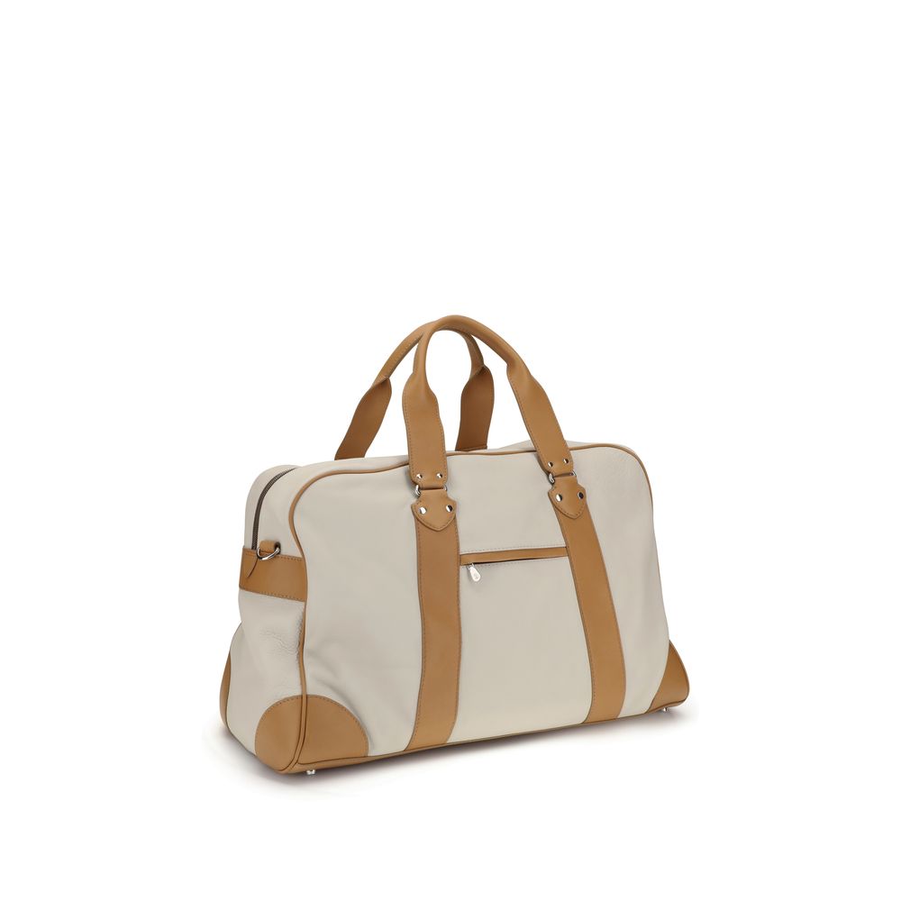 Beige Calf Leather Bos Taurus Luggage And Travel