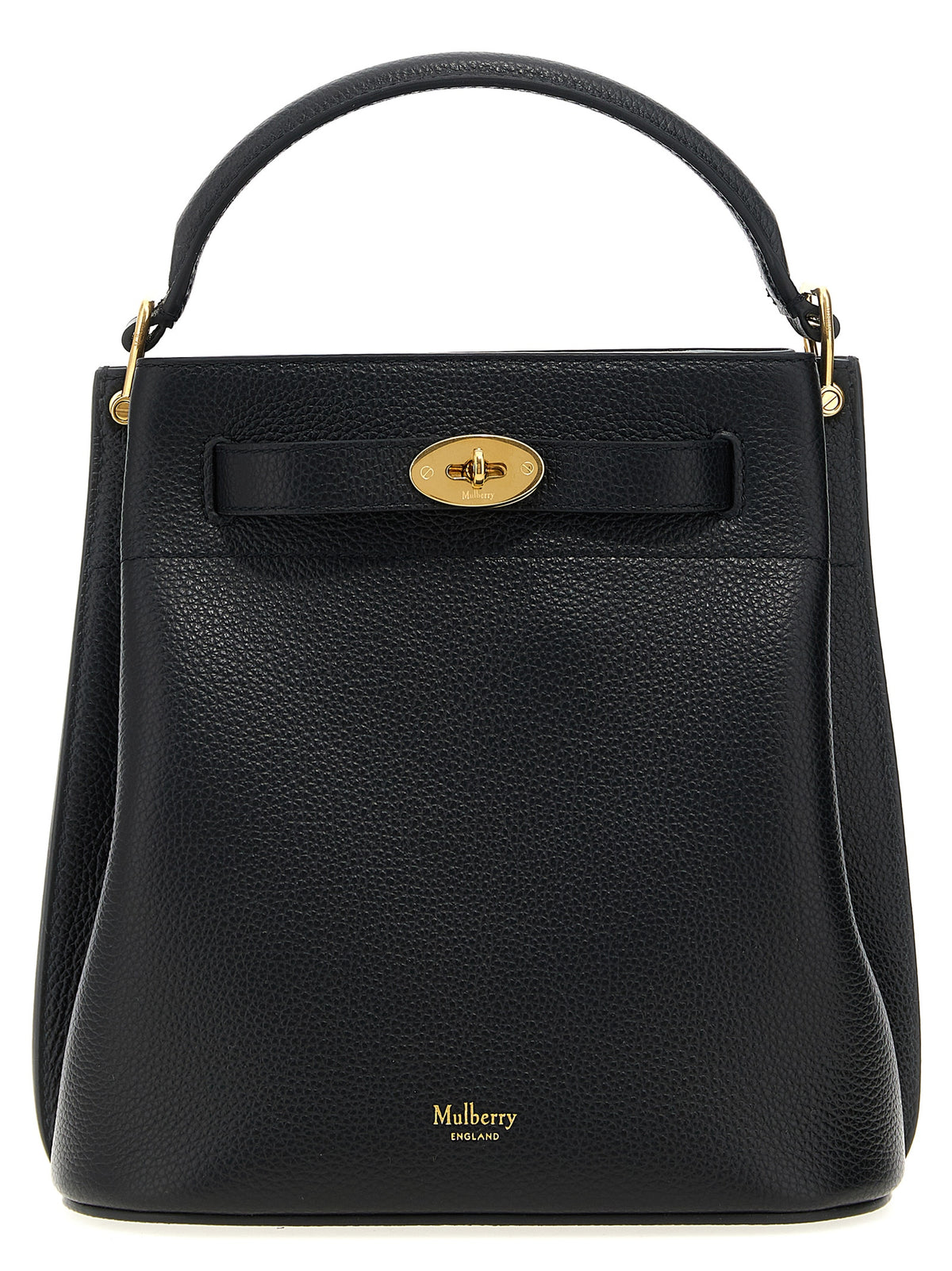 Black Calfskin Crossbody Bag