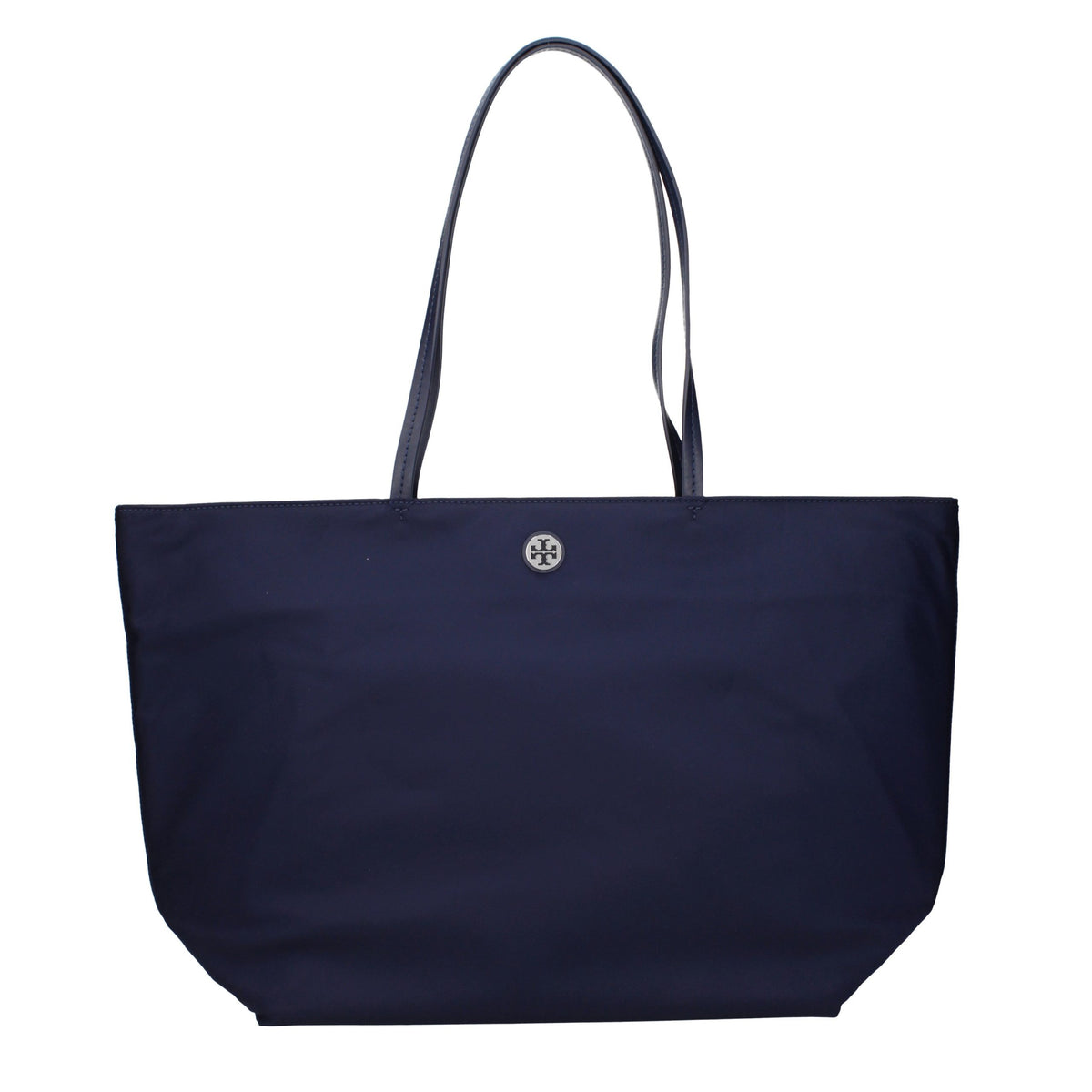 Blue Fabric Shoulder Bag
