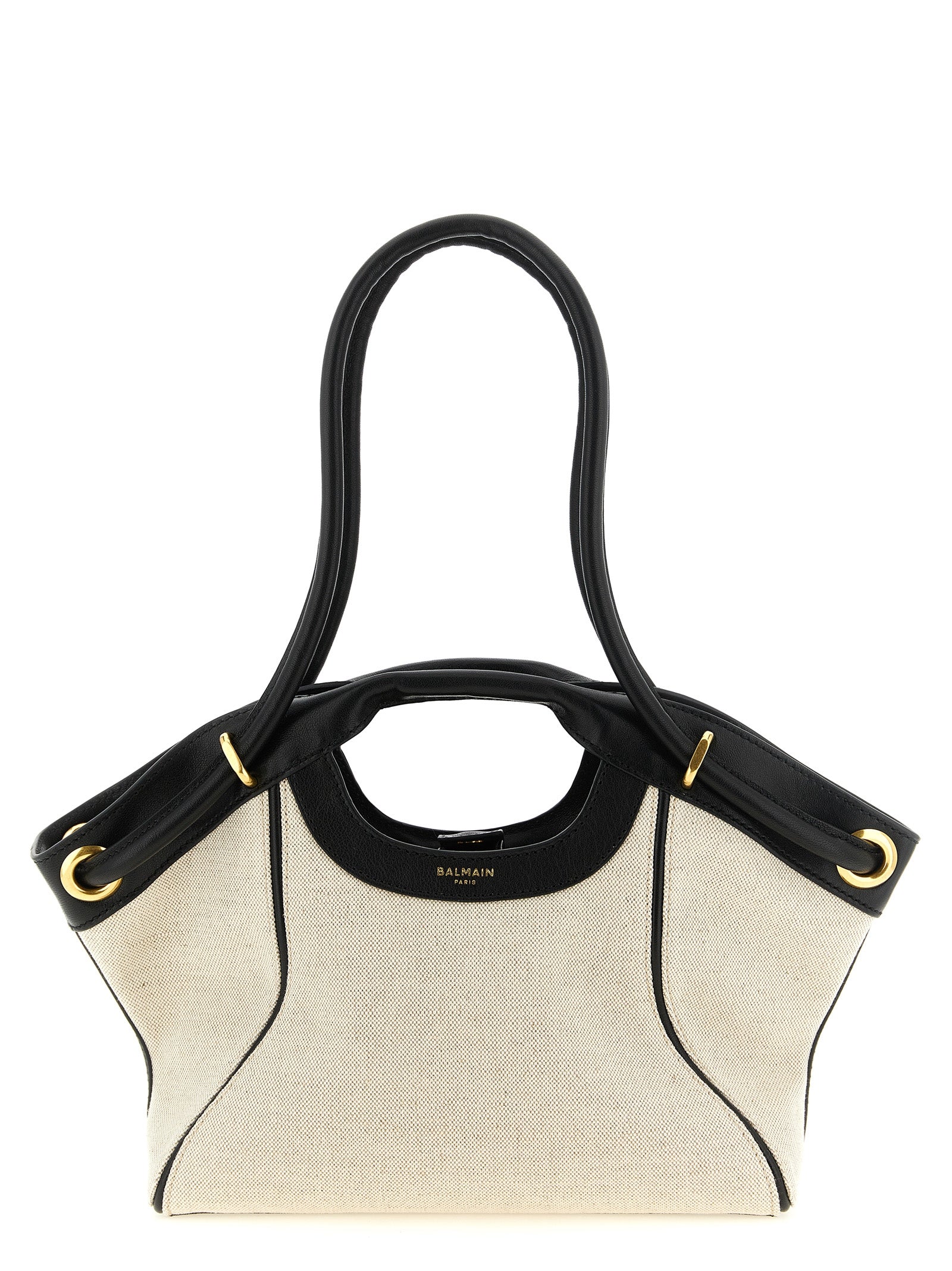 Bicolor Cotton Tote Bag