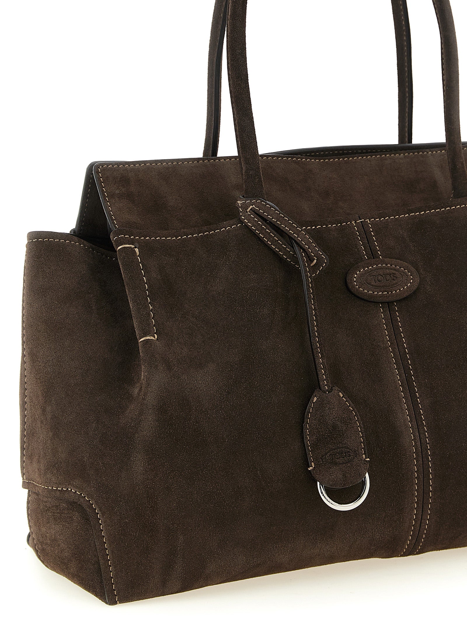 Brown Calfskin Tote Bag