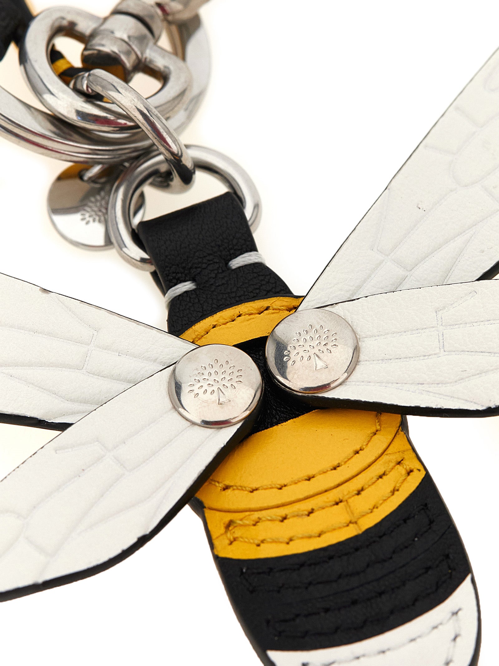 Multicolor Calfskin Keychain