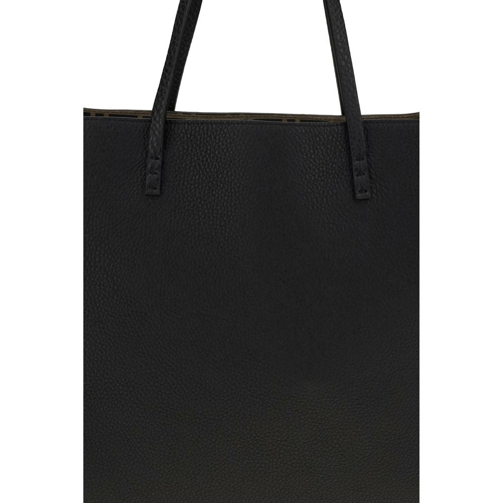 Black Calf Leather Bos Taurus Shoulder Bag