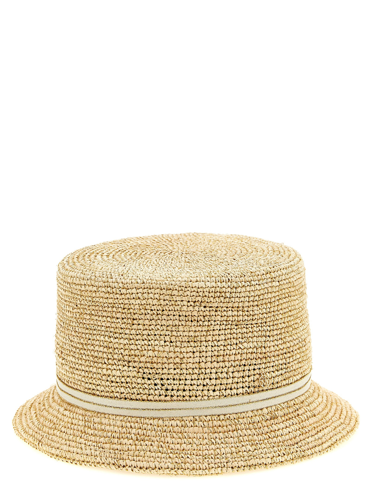Beige Fabric Sunhat