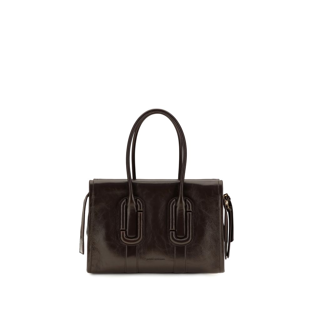 Brown Calf Leather Bos Taurus Handbag