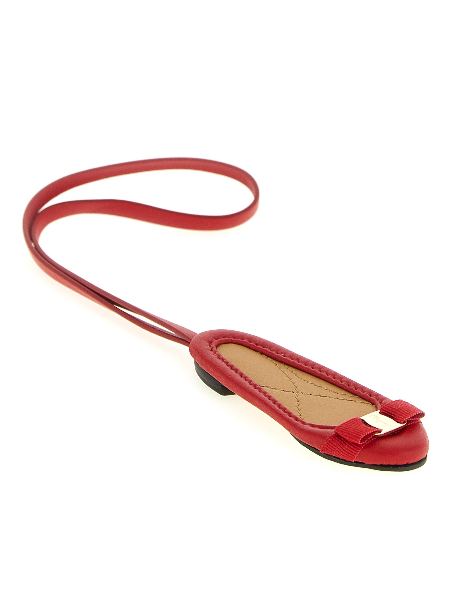 Multicolor Calfskin Keychain