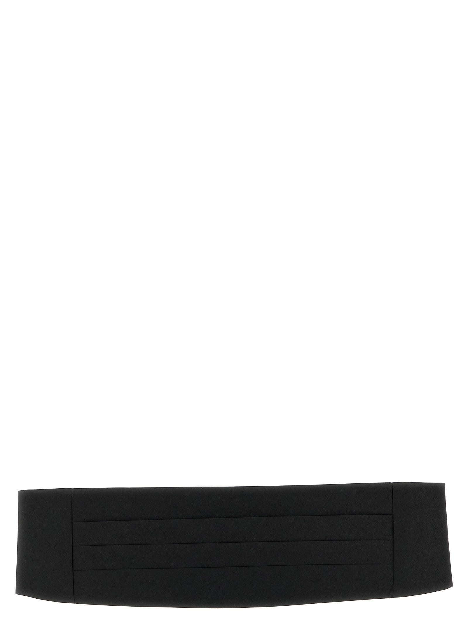 Black Polyester Cummerbund