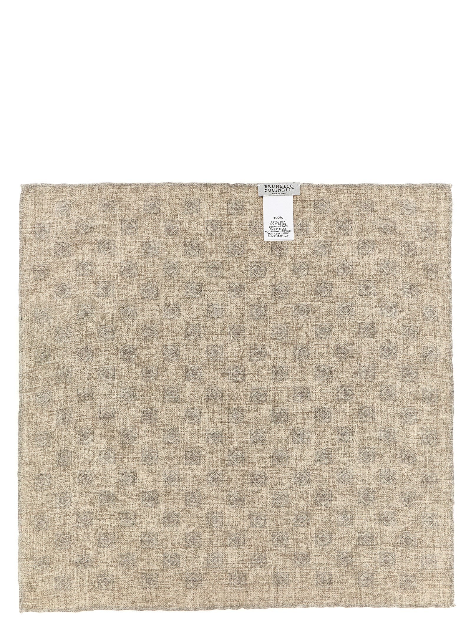Multicolor Silk Pocket Square