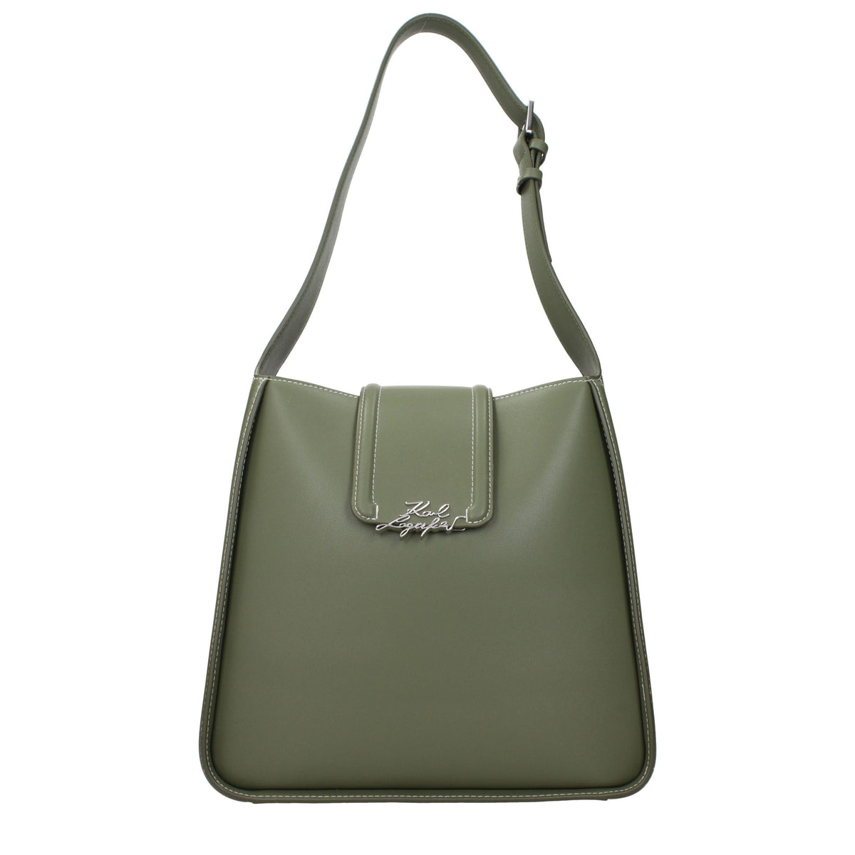 Green Leather Shoulder Bag