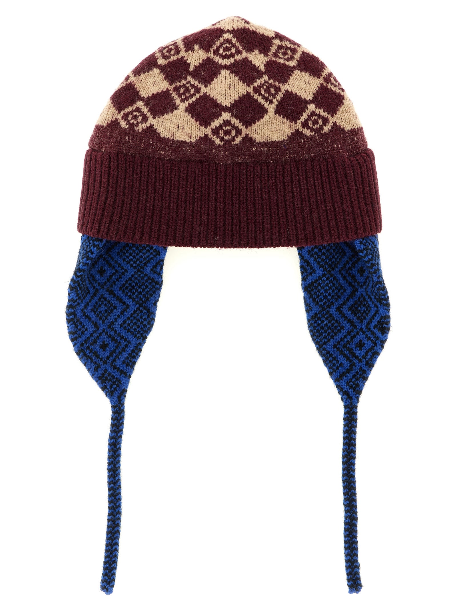 Bordeaux Wool Ear Muffs