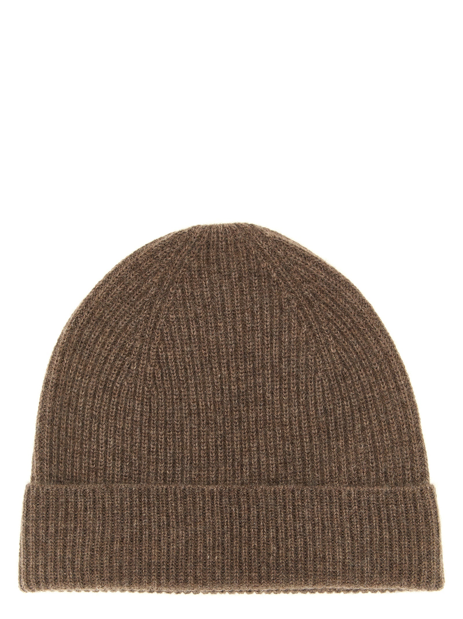 Brown Cashmere Beanie