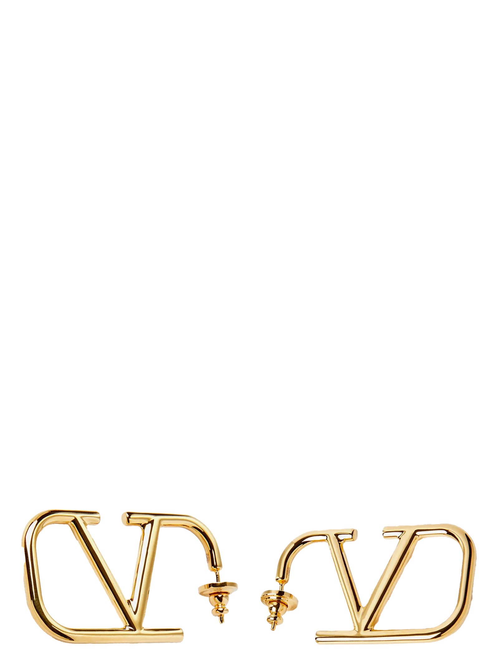 Gold Brass Earrings
