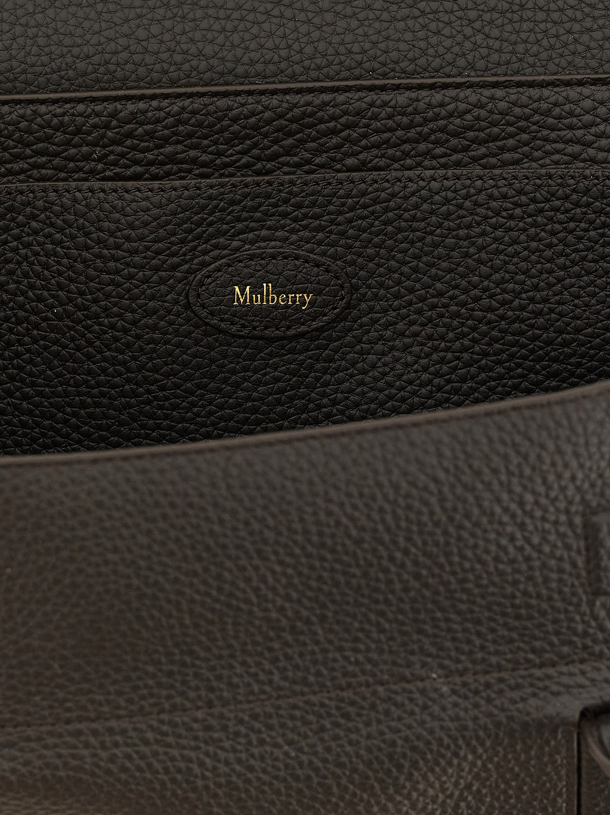 Black Calfskin Shoulder Bag