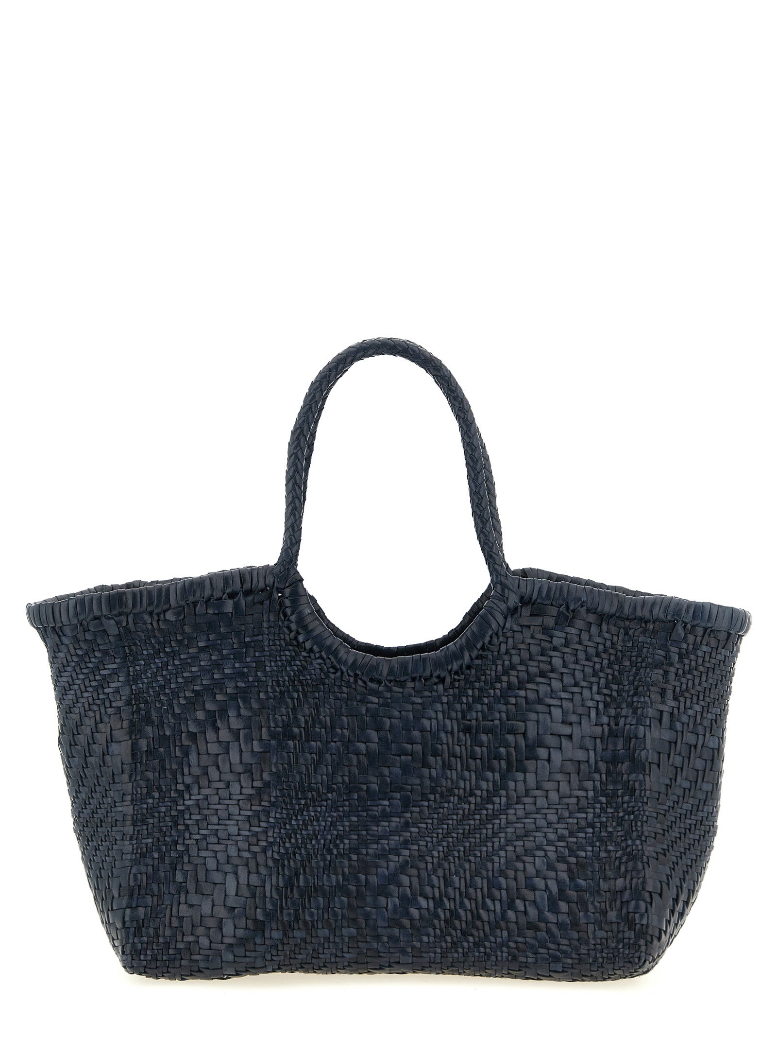 Blue Calfskin Handbag