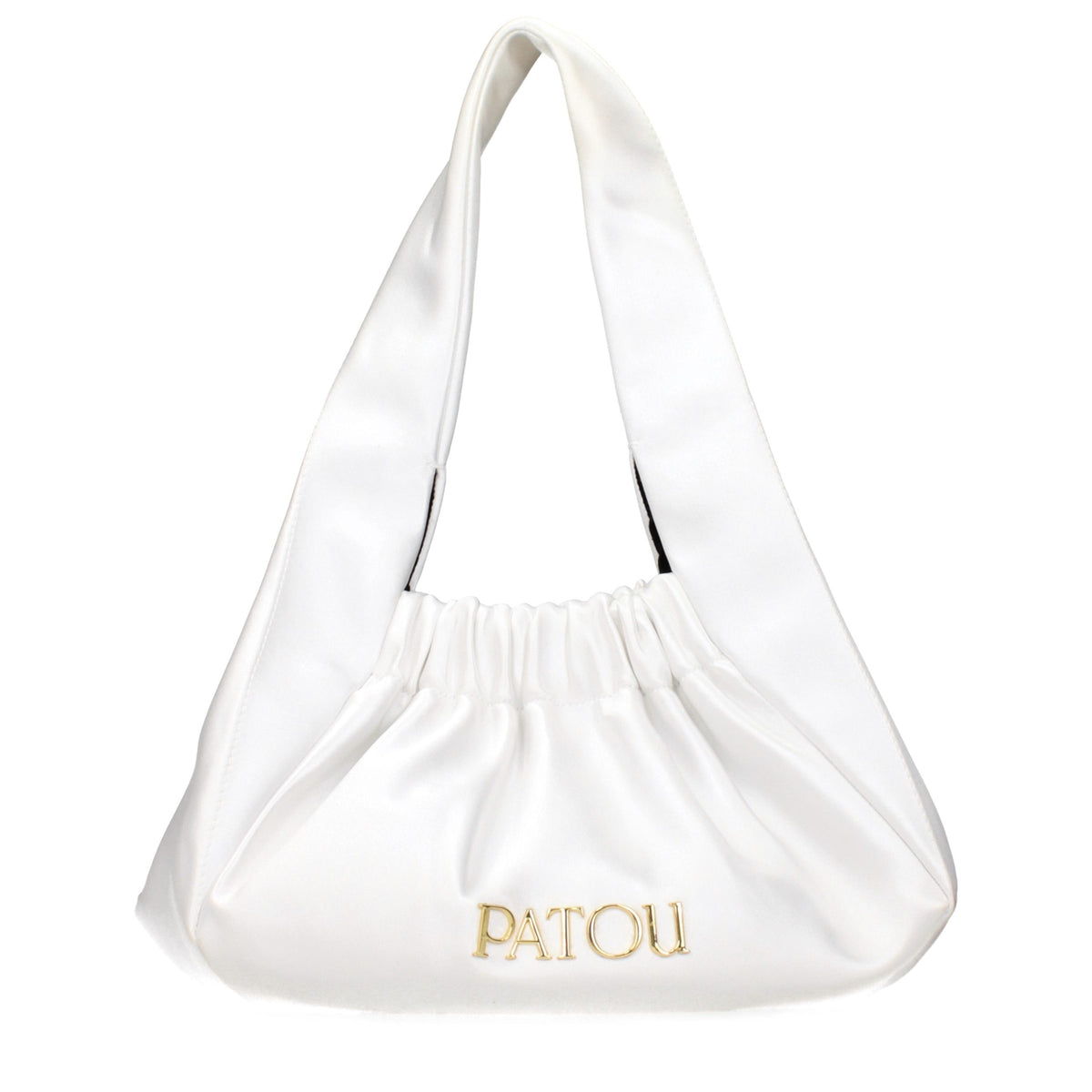 White Fabric Handbag