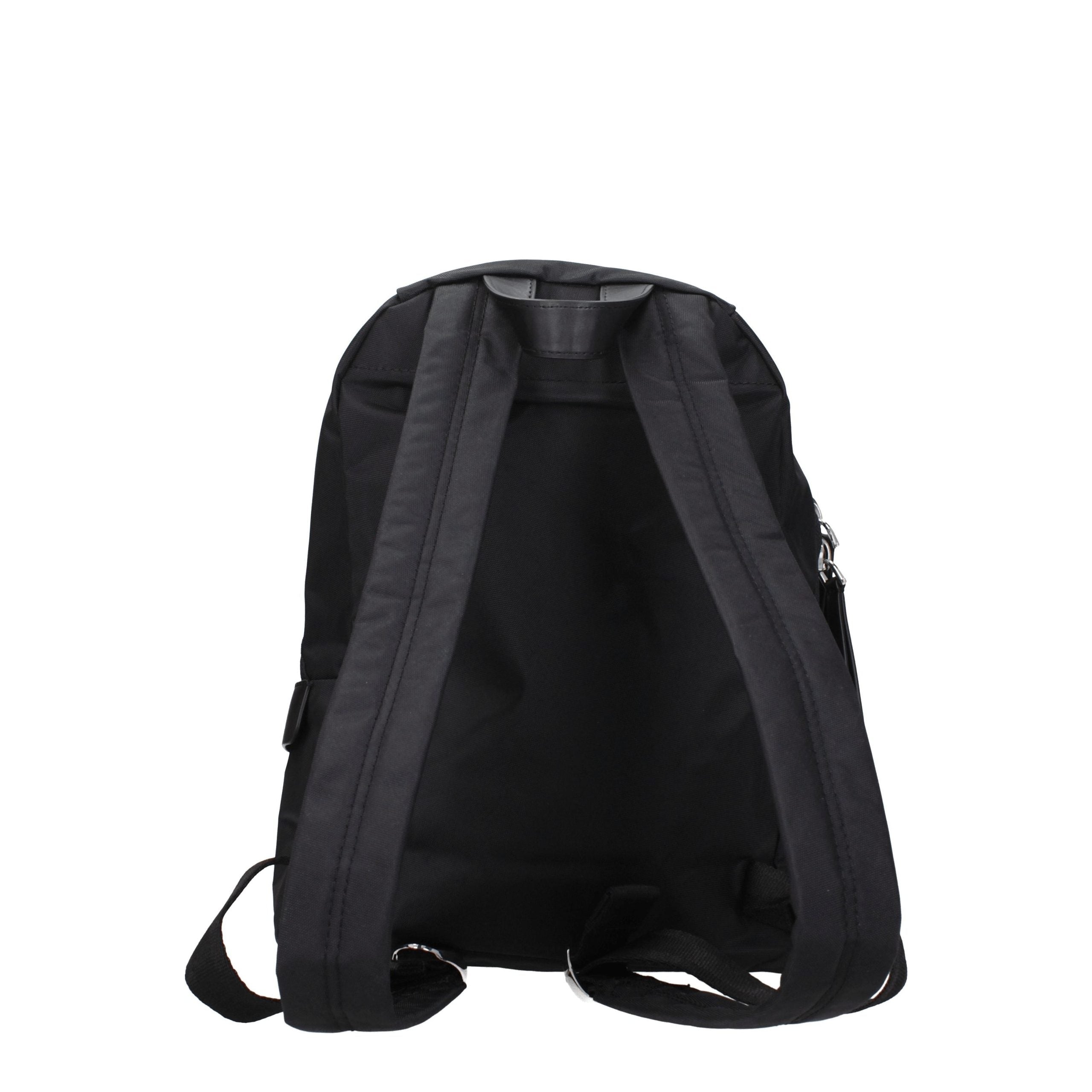 Black Nylon Backpack