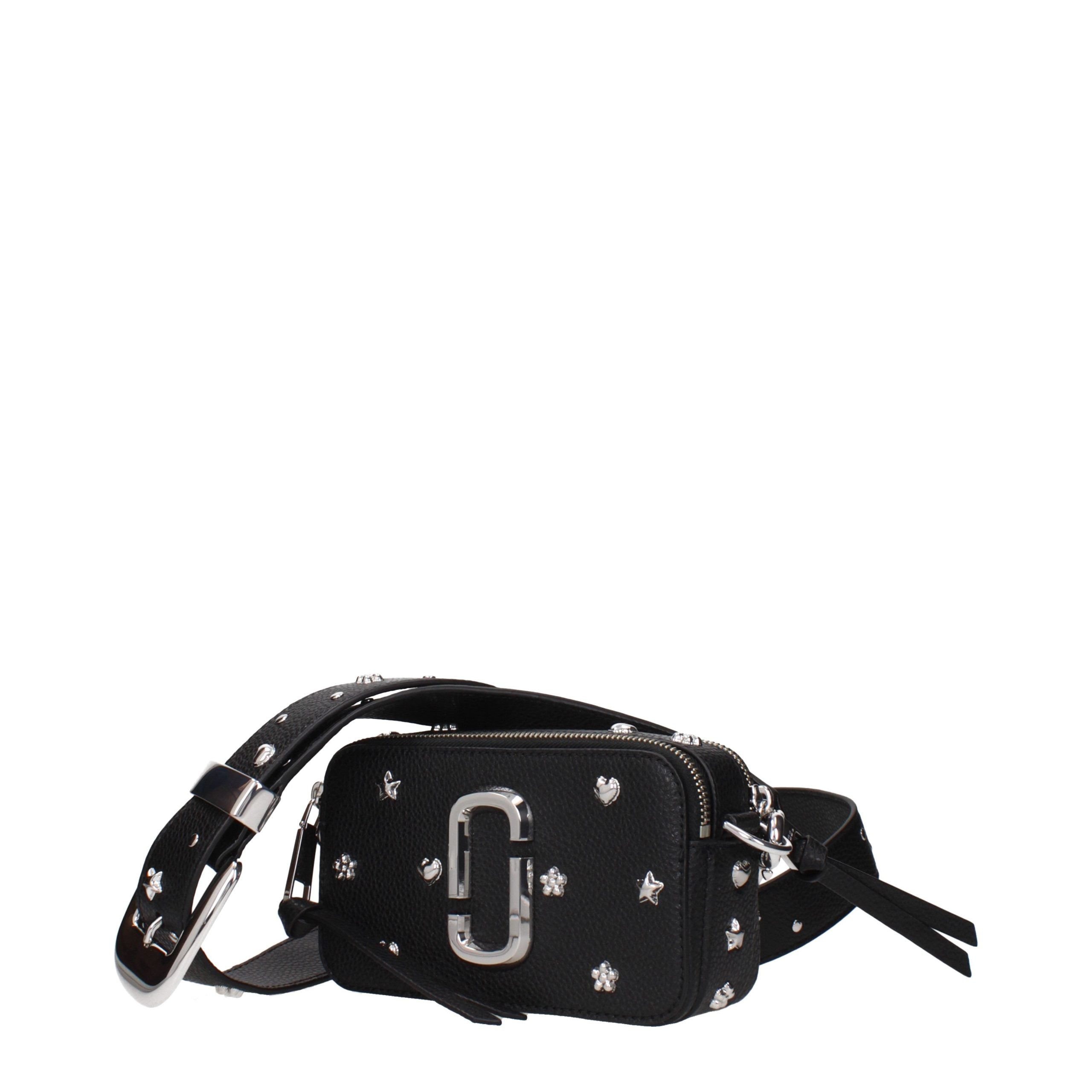 Black Leather Crossbody Bag