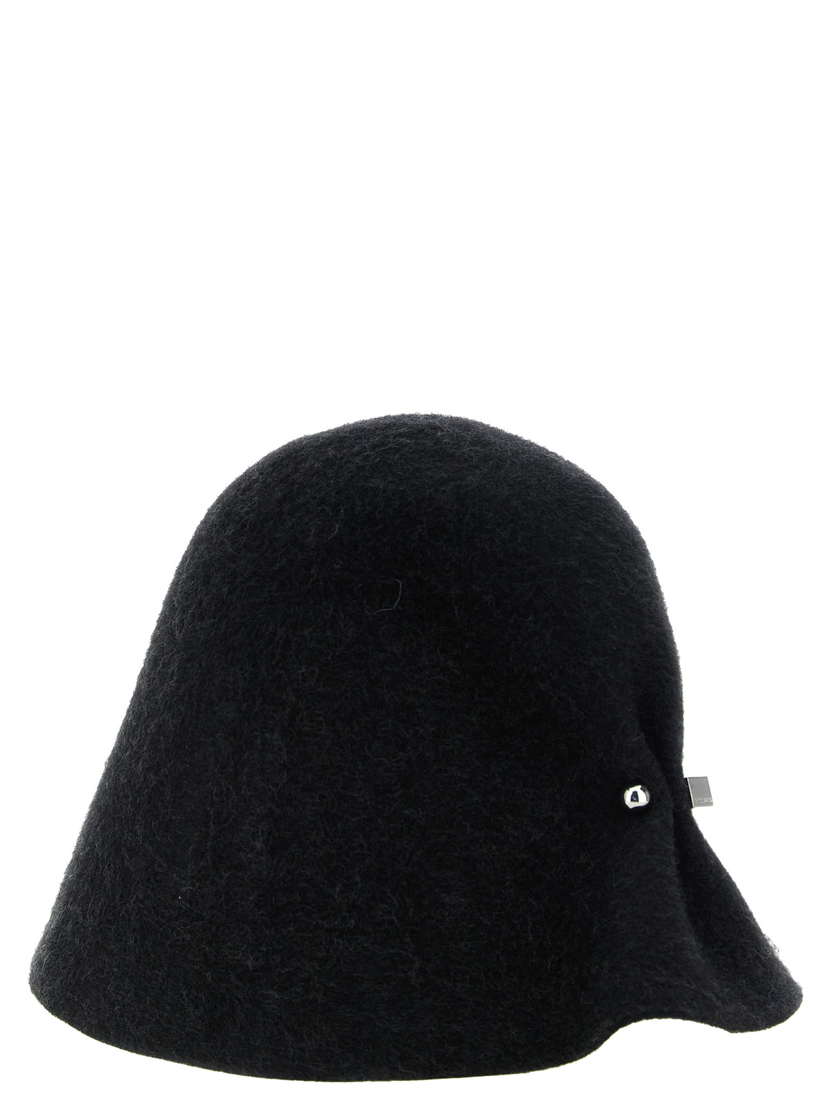 Black Merino Wool Hat