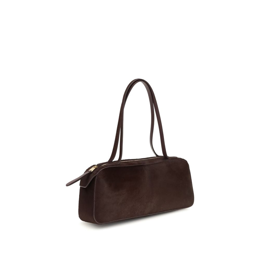 Black Calf Leather Bos Taurus Shoulder Bag