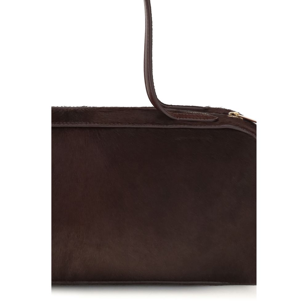 Black Calf Leather Bos Taurus Shoulder Bag