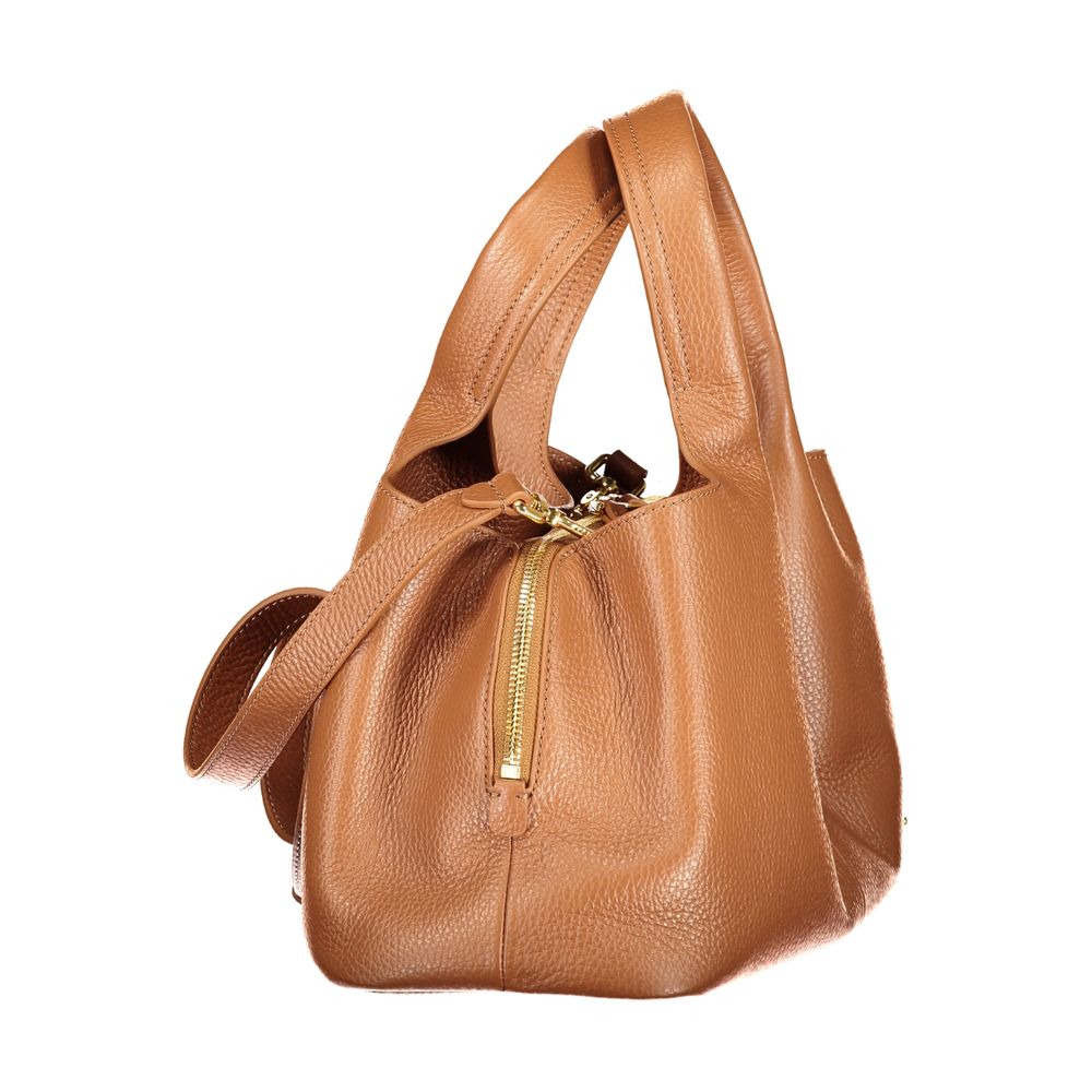Brown Leather Handbag