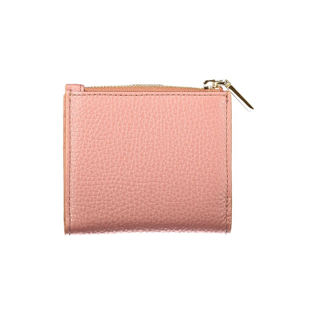 Pink Leather Women's Wallet