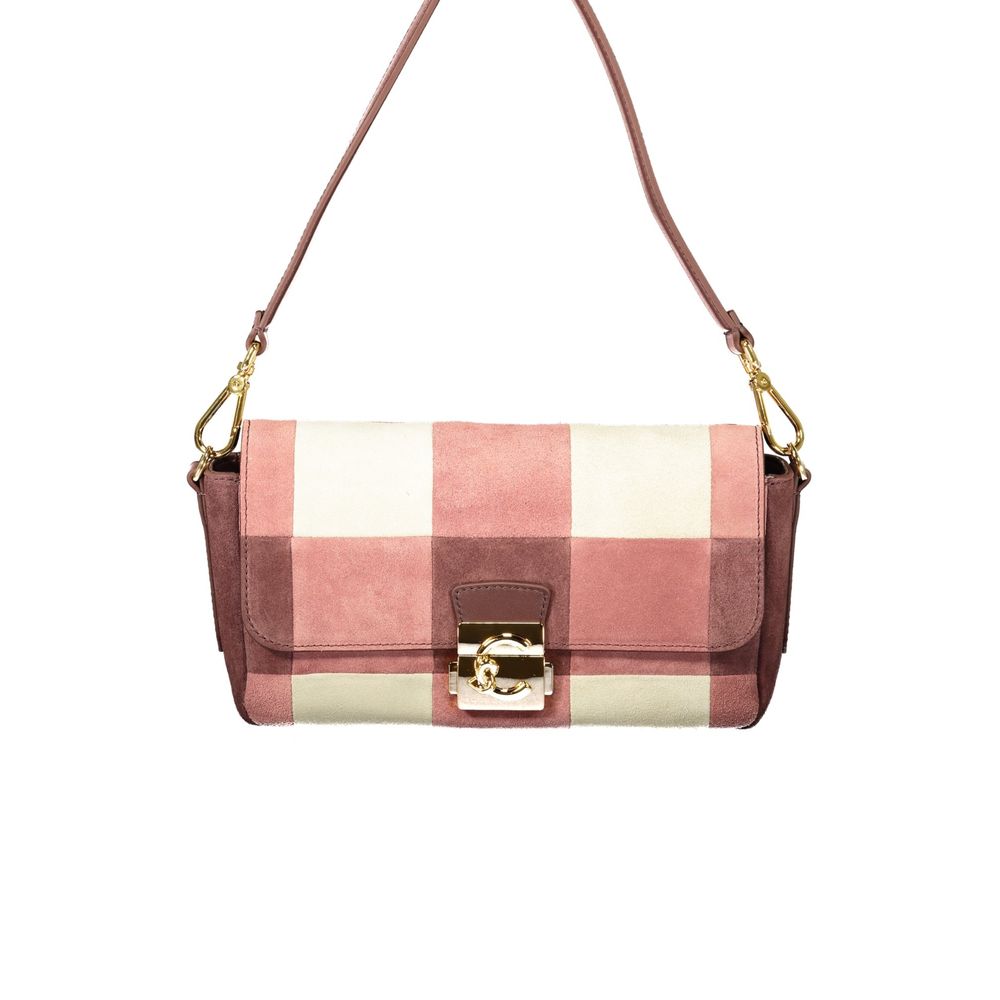 Pink Leather Women's Bag