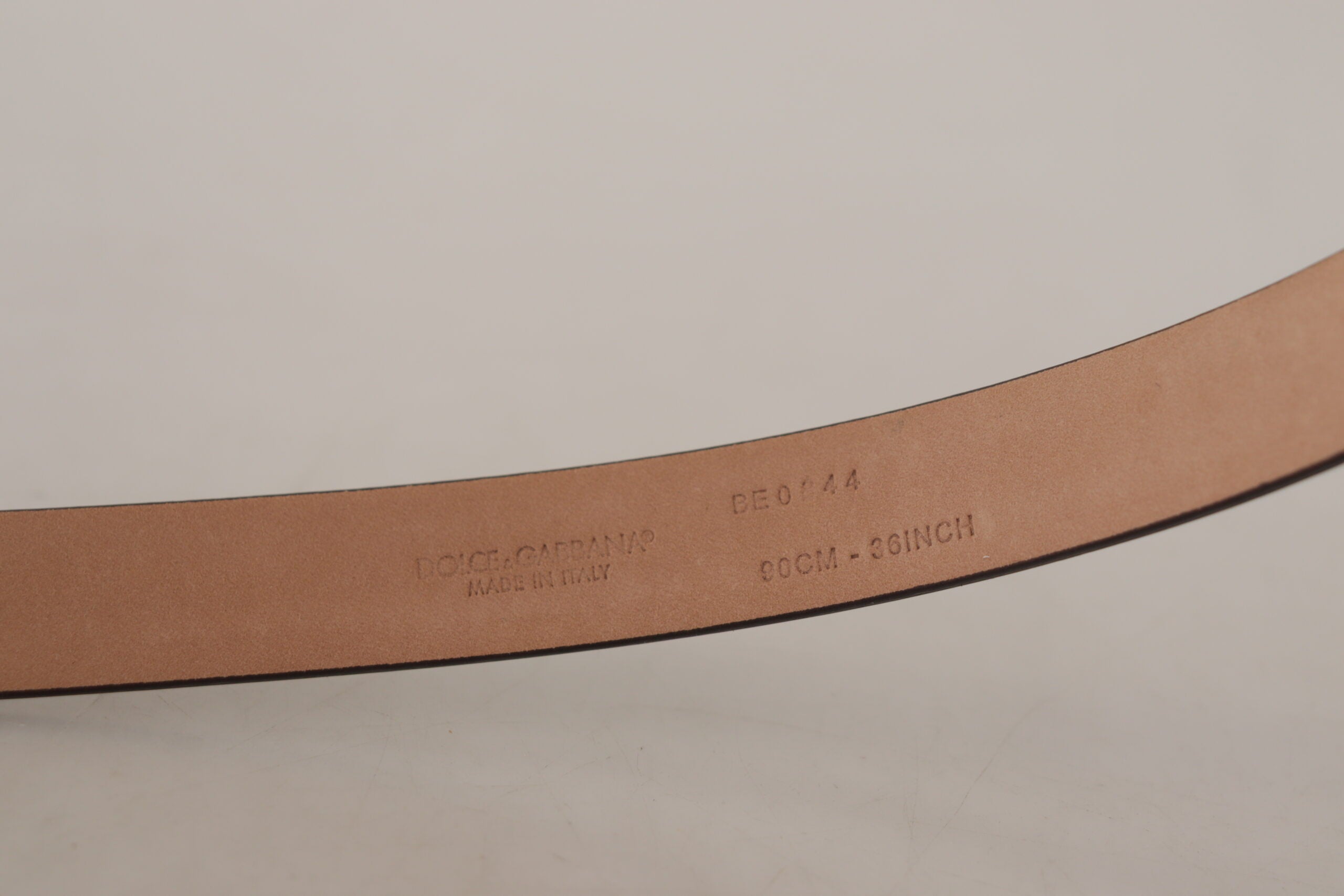 Black Patent Leather Logo Metal Waist Buckle Belt