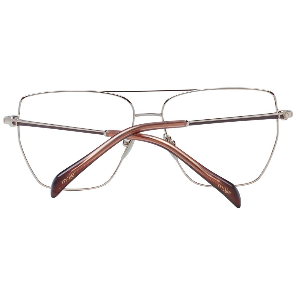 Gold Women Glasses Frame
