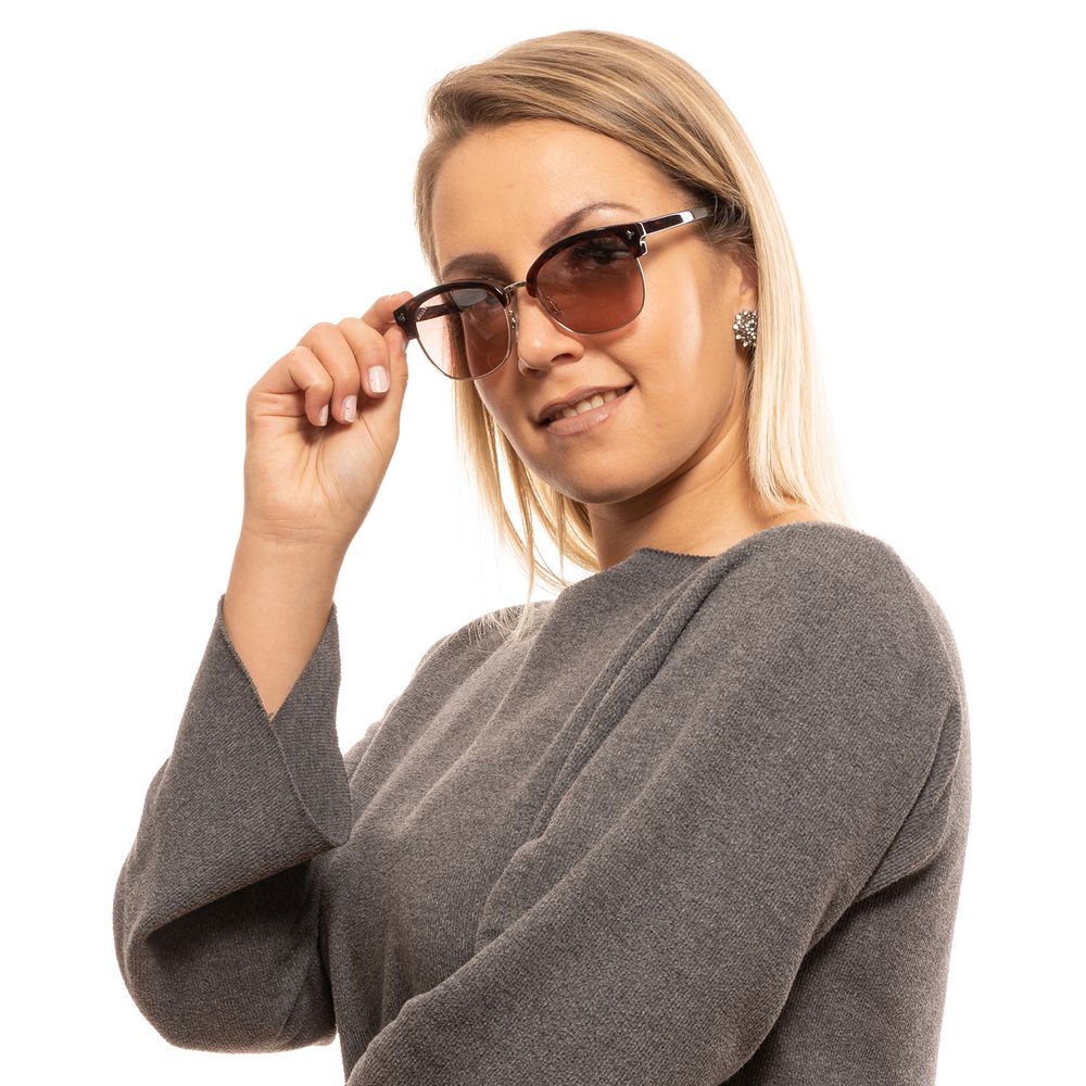 Brown Unisex Sunglass