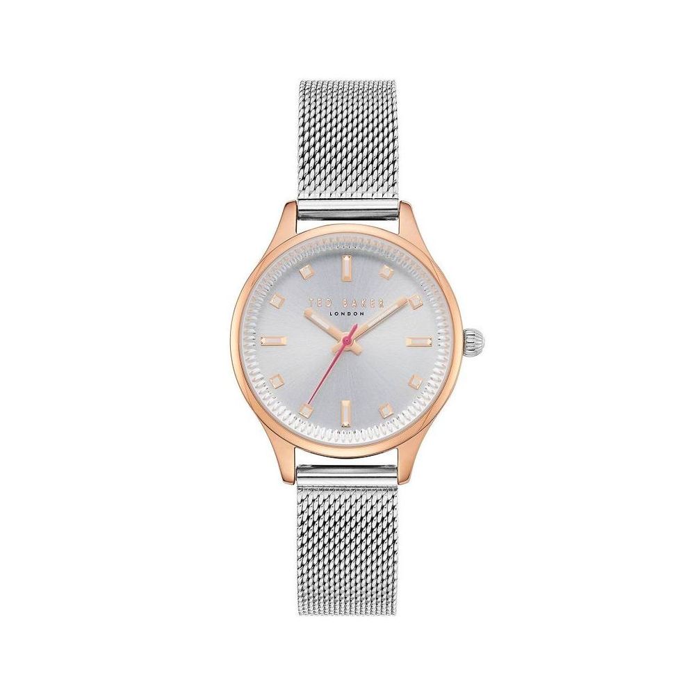 Silver Stainless Steel Dress Watch