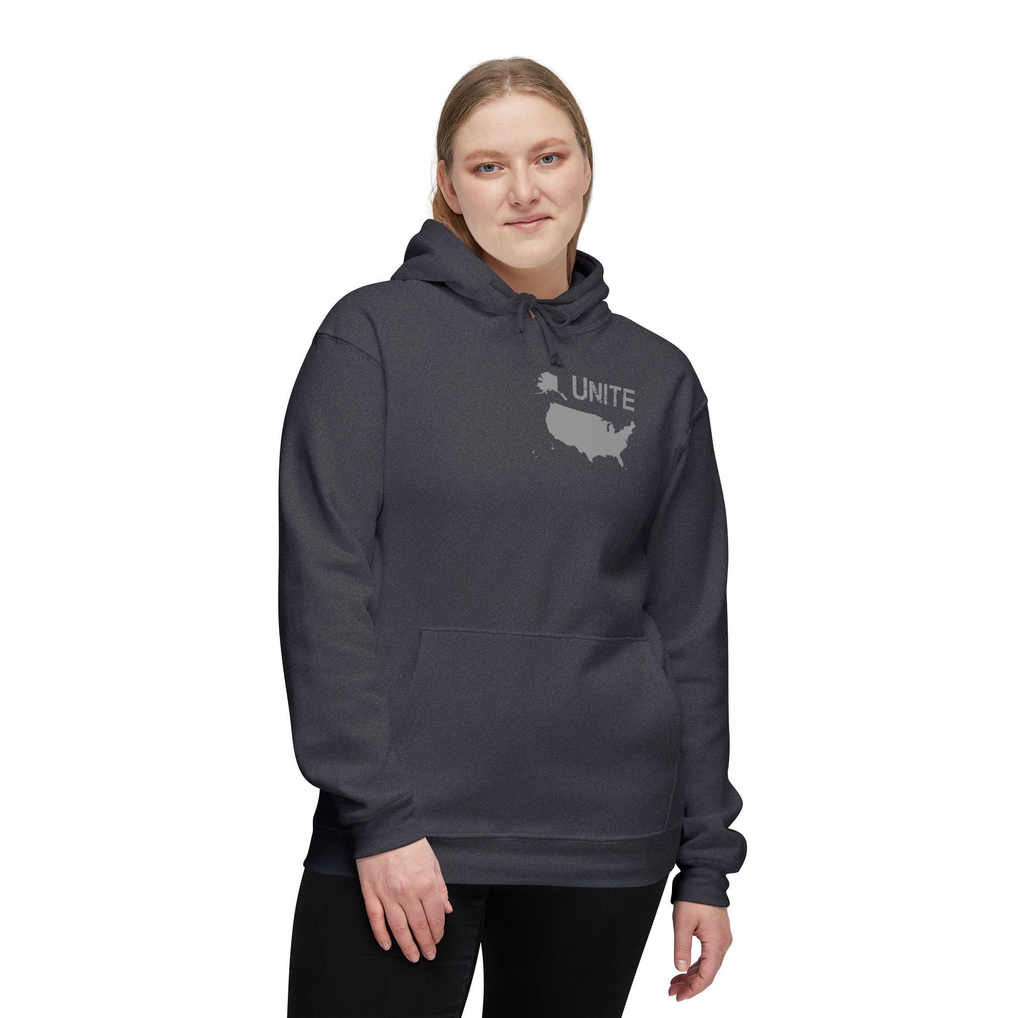UNITE - USA 3 (LG) - Unisex Hooded Sweatshirt
