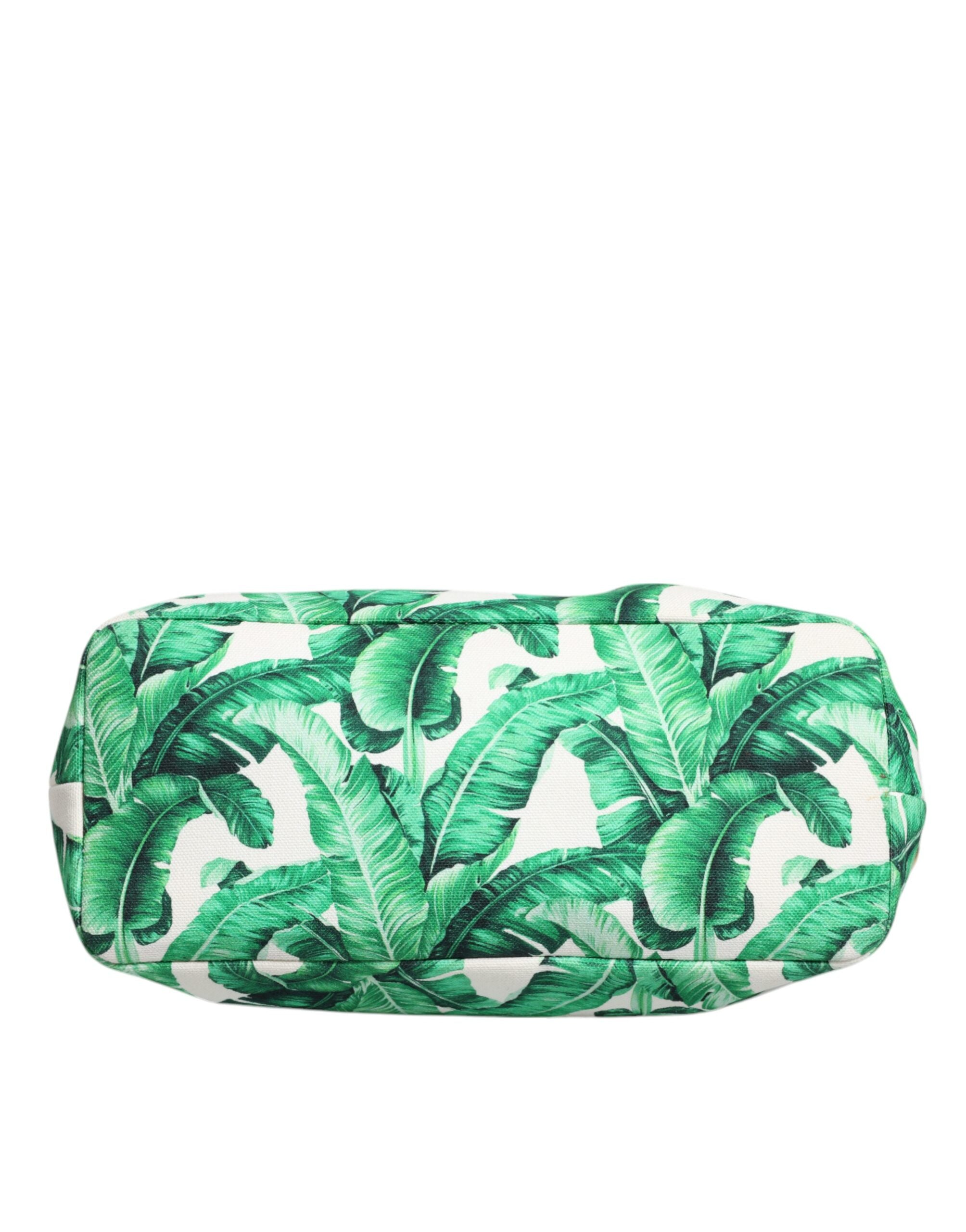 Green Canvas Botanical Garden Women Tote Bag