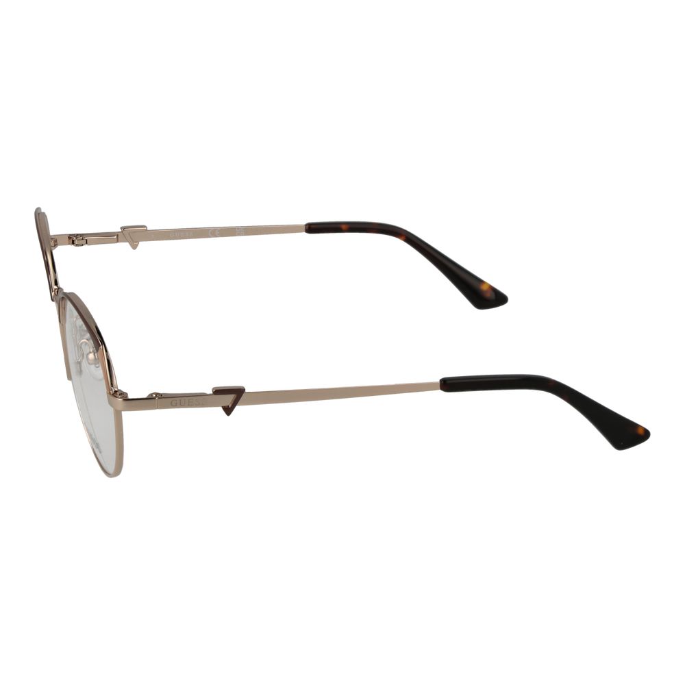Gold Women Glasses Frame