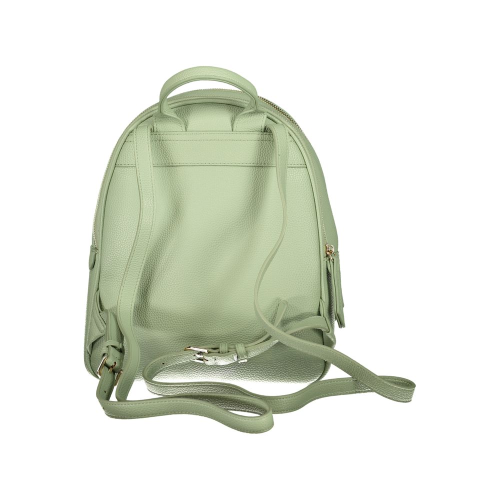 Verde Poliuretano Women Backpack