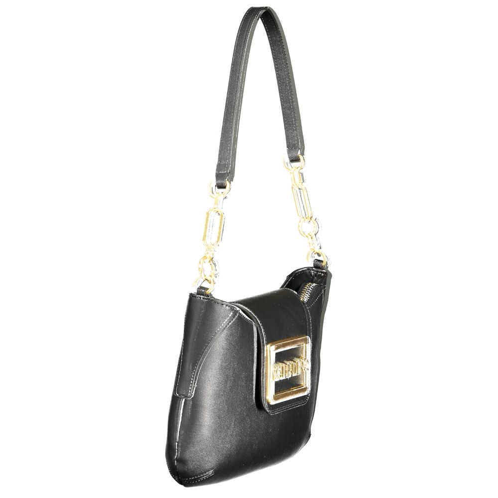 Black Polyurethane Women's Bag