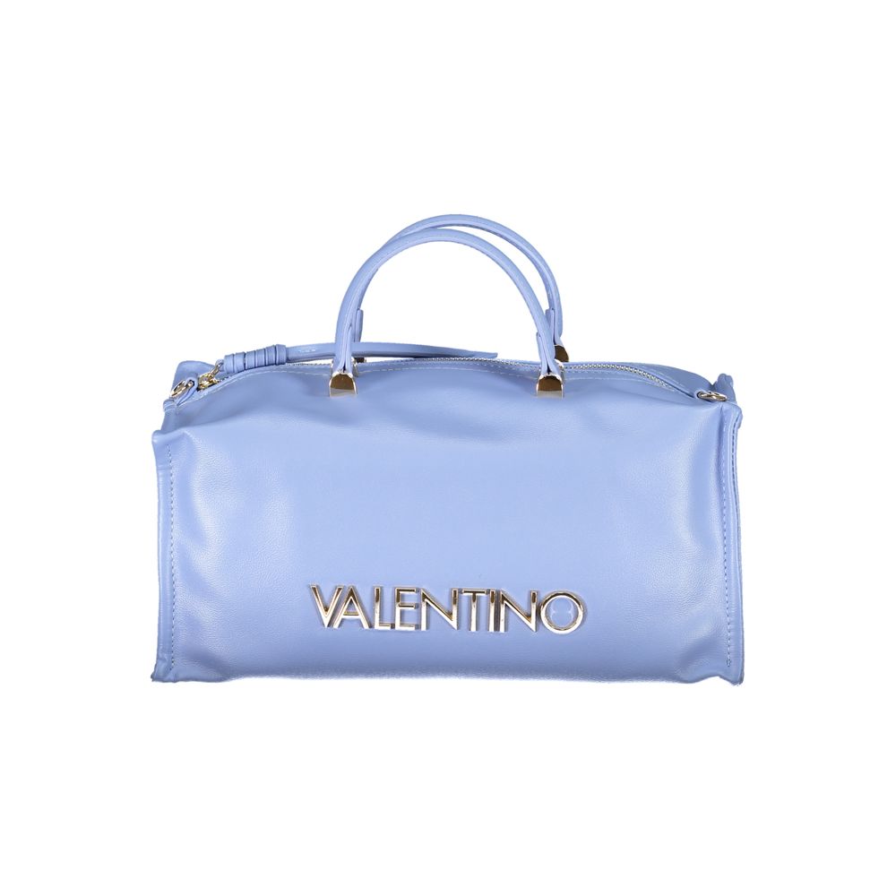 Azzurro Polyurethane Women Handbag