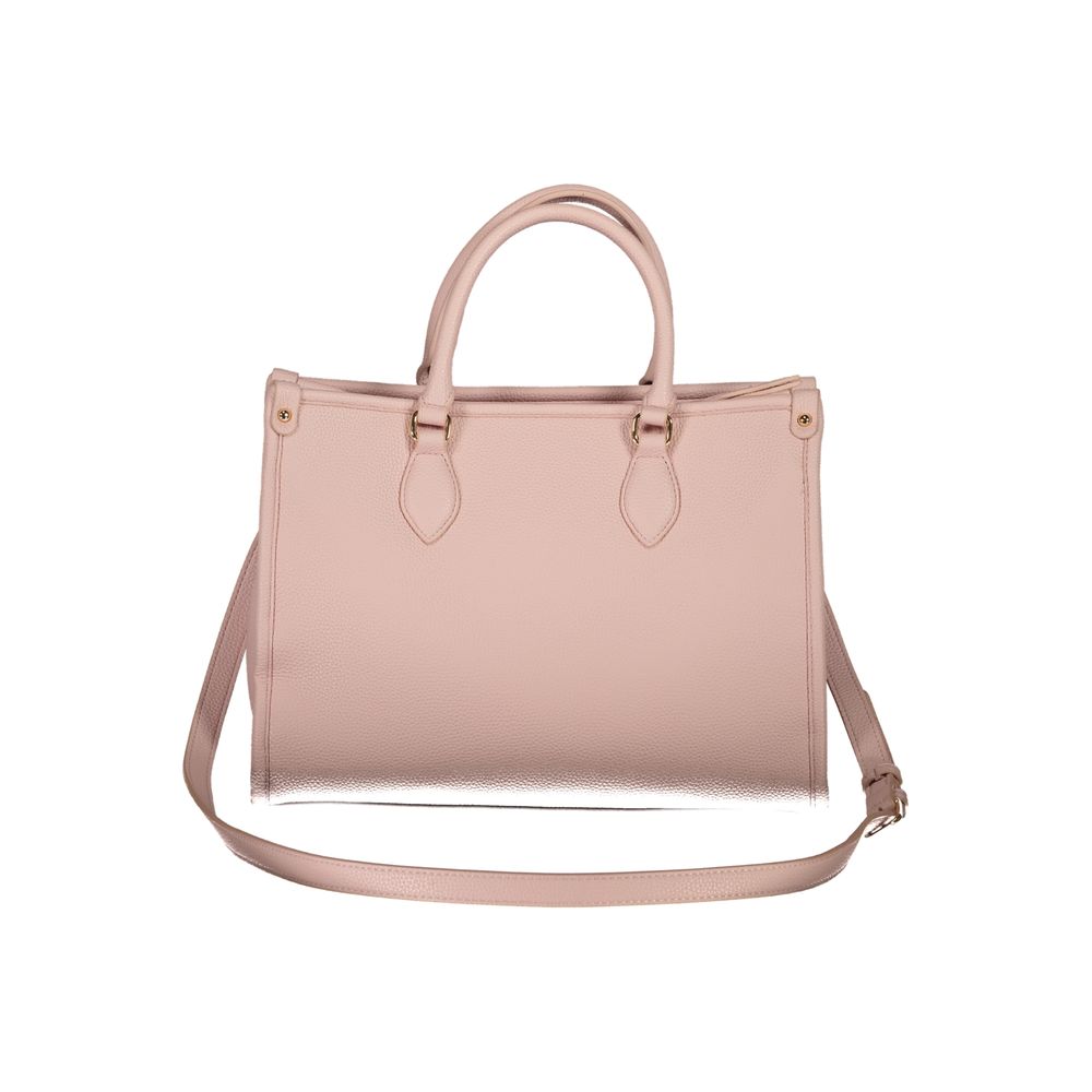 Pink Polyethylene Handbag